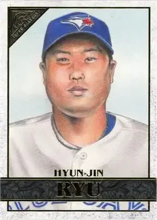 2020 Topps Gallery #17 - Hyun-Jin Ryu - Toronto Blue Jays