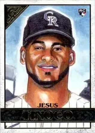 2020 Topps Gallery #22 - Jesus Tinoco - Colorado Rockies