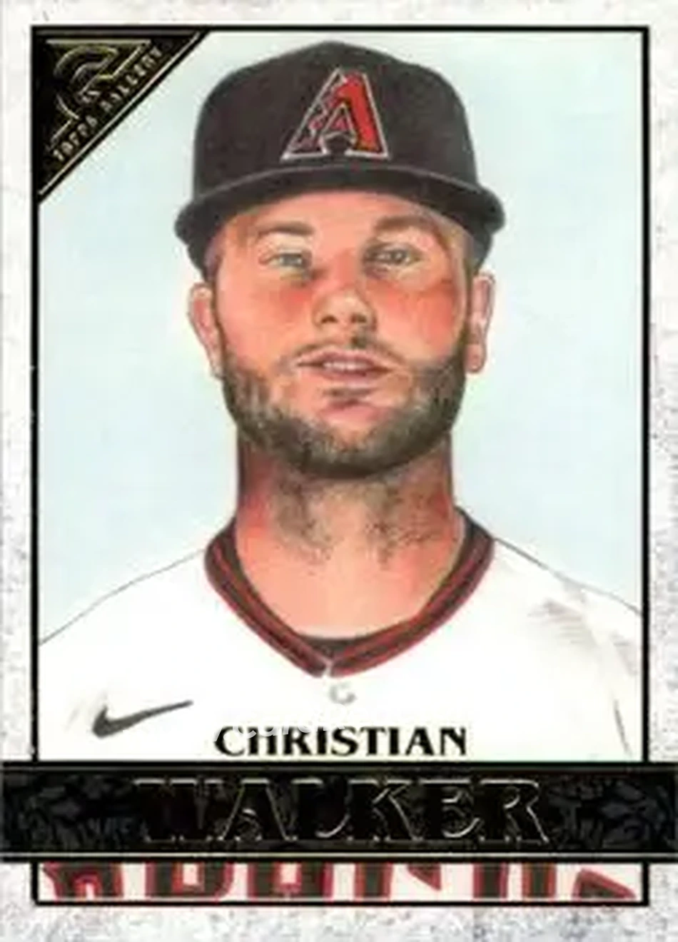 2020 Topps Gallery #25 - Christian Walker - Arizona Diamondbacks - Front