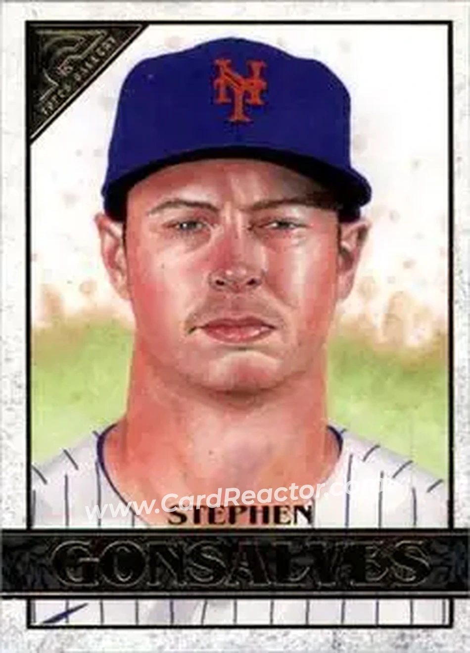 2020 Topps Gallery #27 - Stephen Gonsalves - New York Mets - Front