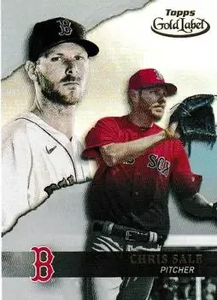 2020 Topps Gold Label #12 - Chris Sale - Boston Red Sox
