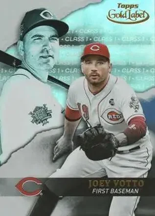 2020 Topps Gold Label #27 - Joey Votto - Cincinnati Reds