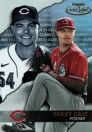 2020 Topps Gold Label #30 - Sonny Gray - Cincinnati Reds
