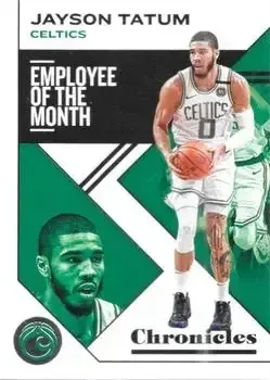 2019-20 Panini Chronicles #4 Jayson Tatum