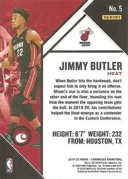 Back of Jimmy Butler