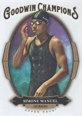 2020 Upper Deck Goodwin Champions #17 - Simone Manuel