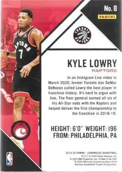 Back of Kyle Lowry