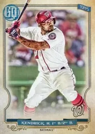 2020 Topps Gypsy Queen #13 - Howie Kendrick - Washington Nationals