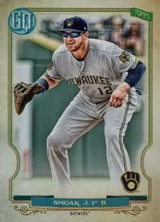 2020 Topps Gypsy Queen #15 - Justin Smoak - Milwaukee Brewers
