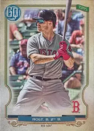 2020 Topps Gypsy Queen #19 - Brock Holt - Boston Red Sox