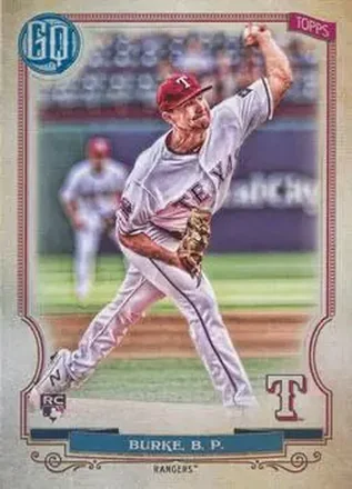 2020 Topps Gypsy Queen #28 - Brock Burke - Texas Rangers
