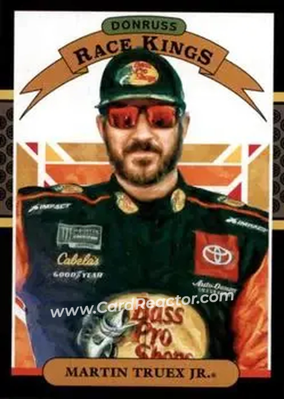 2020 Donruss #10 - Martin Truex Jr. - Joe Gibbs Racing - Front