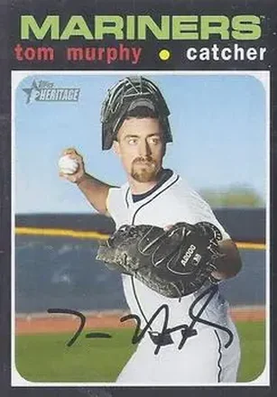 2020 Topps Heritage #11 - Tom Murphy - Seattle Mariners