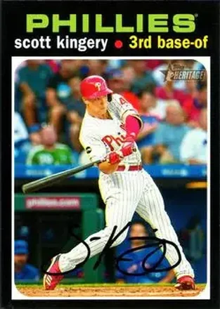 2020 Topps Heritage #23 - Scott Kingery - Philadelphia Phillies