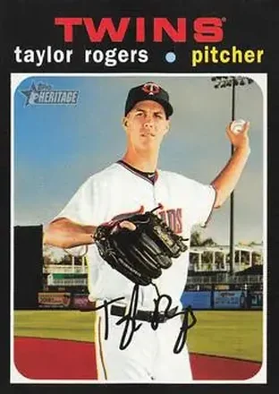 2020 Topps Heritage #25 - Taylor Rogers - Minnesota Twins