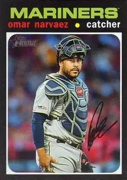 2020 Topps Heritage feature card