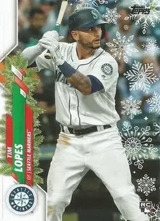 2020 Topps Holiday #HW15 - Tim Lopes - Seattle Mariners