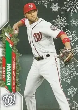 2020 Topps Holiday feature card
