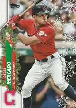 2020 Topps Holiday feature card