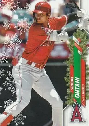 2020 Topps Holiday #HW26a - Shohei Ohtani - Los Angeles Angels