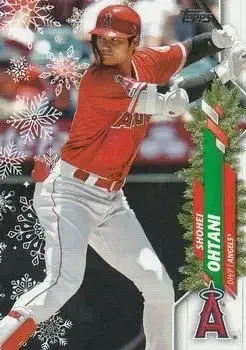 2020 Topps Holiday feature card