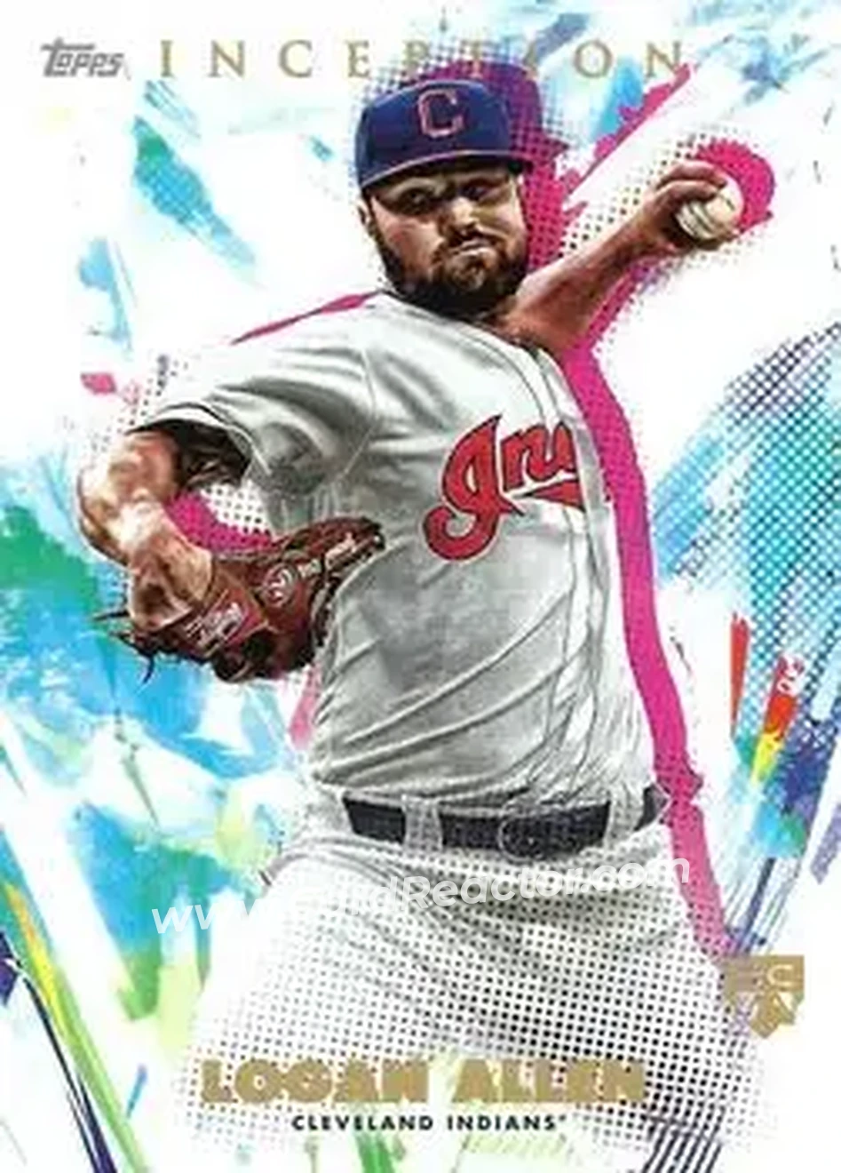 2020 Topps Inception #11 - Logan Allen - Cleveland Indians - Front