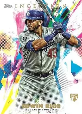 2020 Topps Inception #14 - Edwin Rios - Los Angeles Dodgers