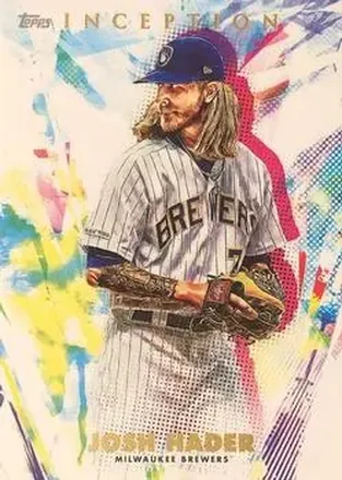 2020 Topps Inception #15 - Josh Hader - Milwaukee Brewers
