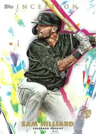 2020 Topps Inception #17 - Sam Hilliard - Colorado Rockies