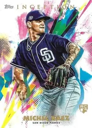2020 Topps Inception #18 - Michel Baez - San Diego Padres