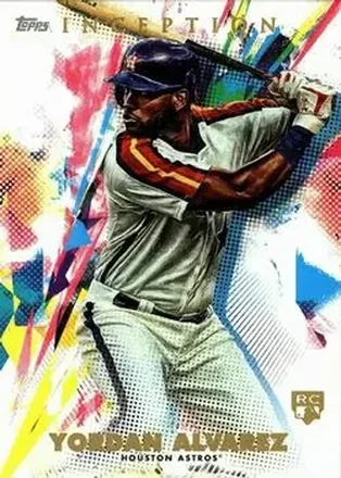 2020 Topps Inception #25 - Yordan Alvarez - Houston Astros