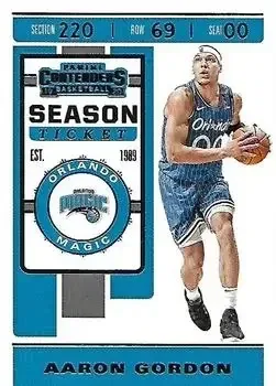2019-20 Panini Contenders #2 Aaron Gordon