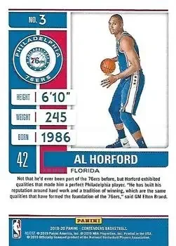 Back of Al Horford