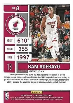 Back of Bam Adebayo