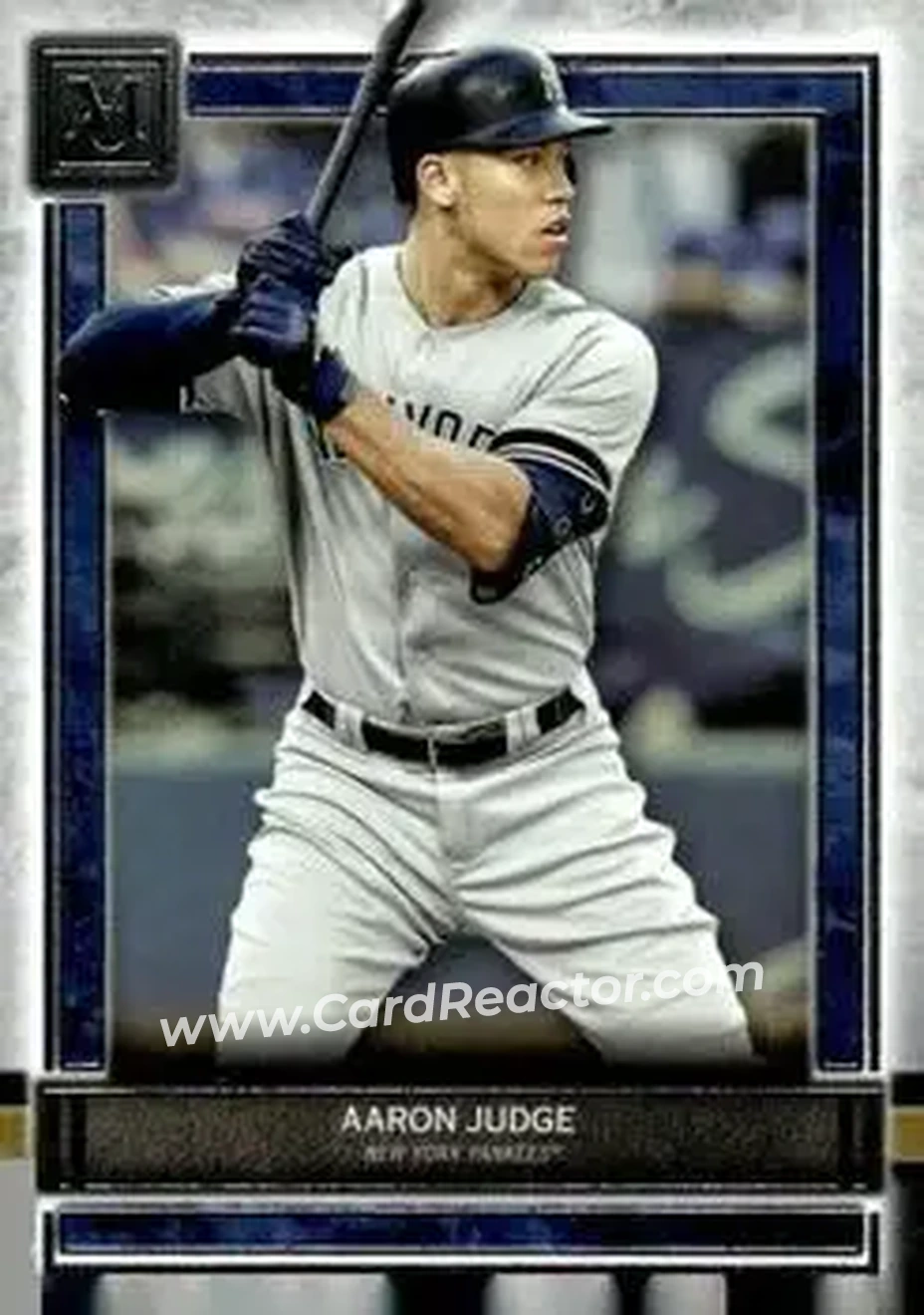2020 Topps Museum Collection #12 - Aaron Judge - New York Yankees - Front