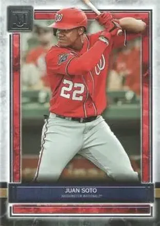 2020 Topps Museum Collection #13 - Juan Soto - Washington Nationals