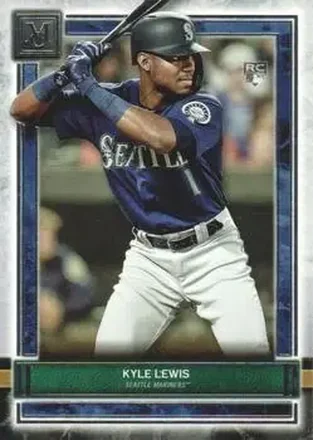 2020 Topps Museum Collection #16 - Kyle Lewis - Seattle Mariners
