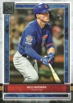 2020 Topps Museum Collection #18 - Nico Hoerner - Chicago Cubs
