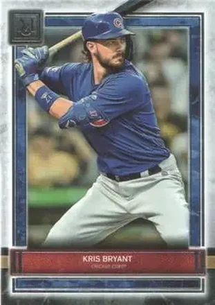 2020 Topps Museum Collection #21 - Kris Bryant - Chicago Cubs