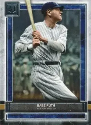 2020 Topps Museum Collection #22 - Babe Ruth - New York Yankees