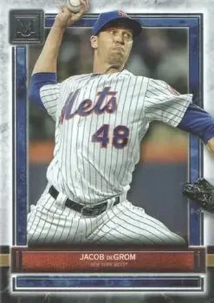 2020 Topps Museum Collection #34 - Jacob deGrom - New York Mets