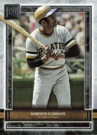 2020 Topps Museum Collection #35 - Bob Clemente - Pittsburgh Pirates