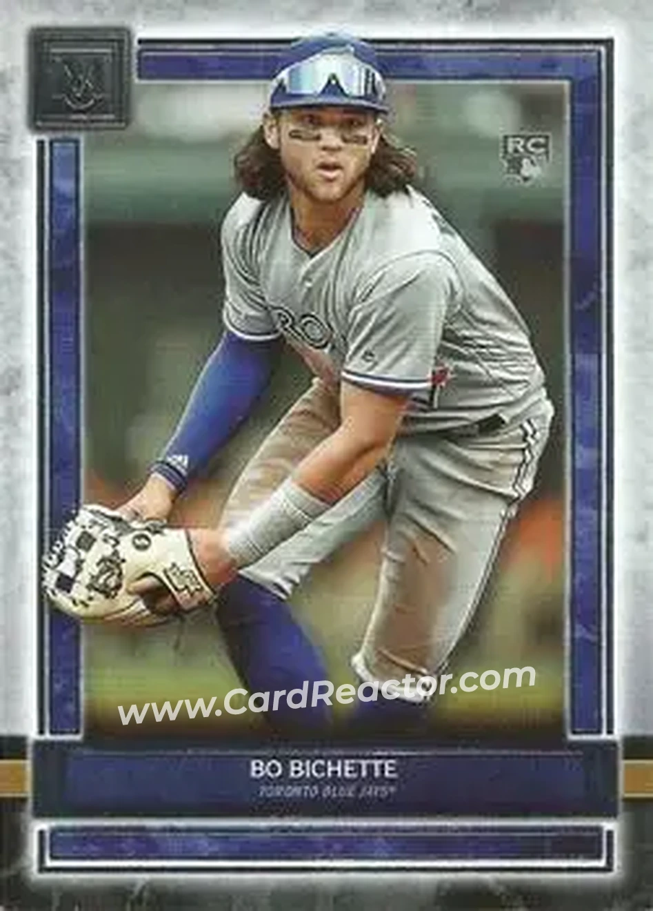 2020 Topps Museum Collection #36 - Bo Bichette - Toronto Blue Jays - Front 2020 Topps Museum Collection #36 - Bo Bichette - Toronto Blue Jays - Front