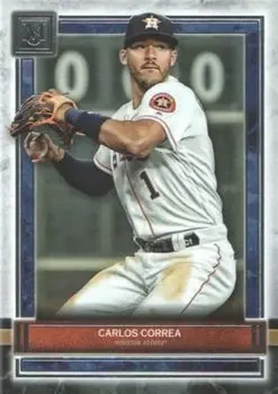 2020 Topps Museum Collection #40 - Carlos Correa - Houston Astros