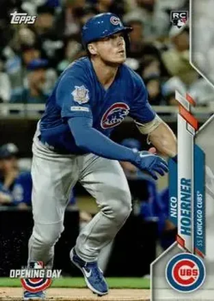2020 Topps Opening Day #12 - Nico Hoerner - Chicago Cubs