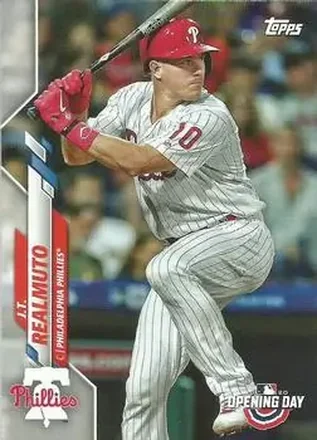2020 Topps Opening Day #15 - J.T. Realmuto - Philadelphia Phillies
