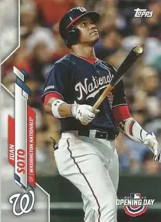 2020 Topps Opening Day #27a - Juan Soto - Washington Nationals