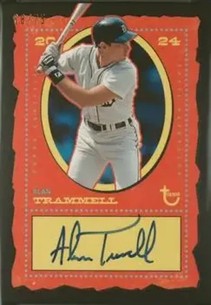 2024 Topps Brooklyn Collection - Autographs Black #AC-AT - Alan Trammell - Detroit Tigers