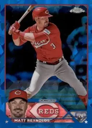 2023 Topps Chrome Update Sapphire Edition #USCS79 - Matt Reynolds - Cincinnati Reds