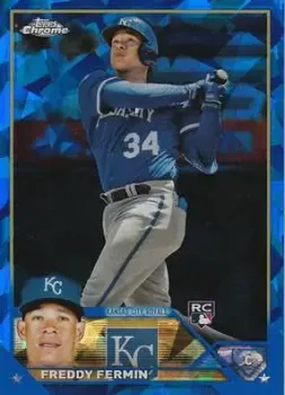 2023 Topps Chrome Update Sapphire Edition #USCS114 - Freddy Fermin - Kansas City Royals